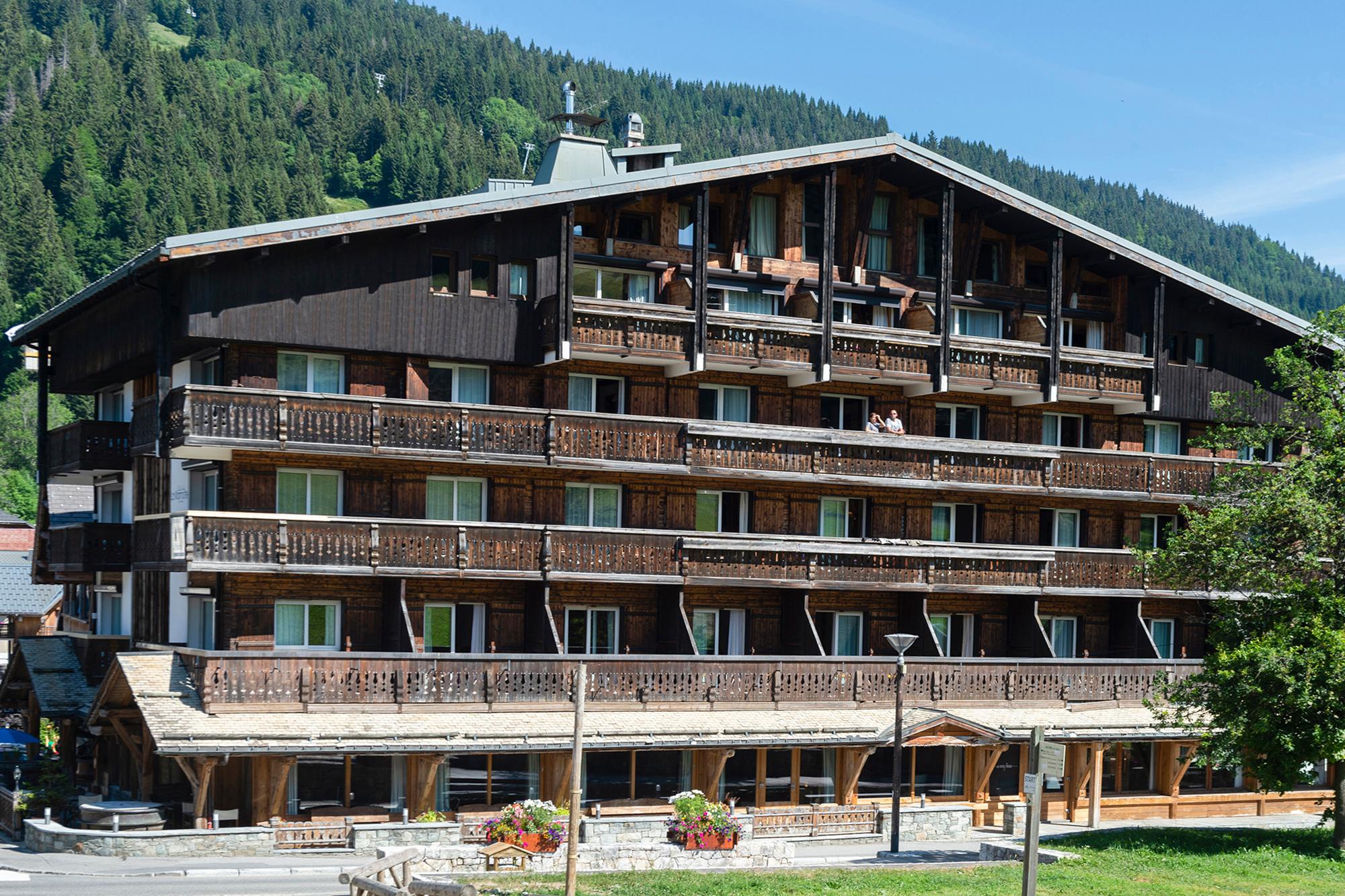 Chalet-Hotel La Marmotte, La Tapiaz & Spa, The Originals Relais Les Gets Eksteriør bilde