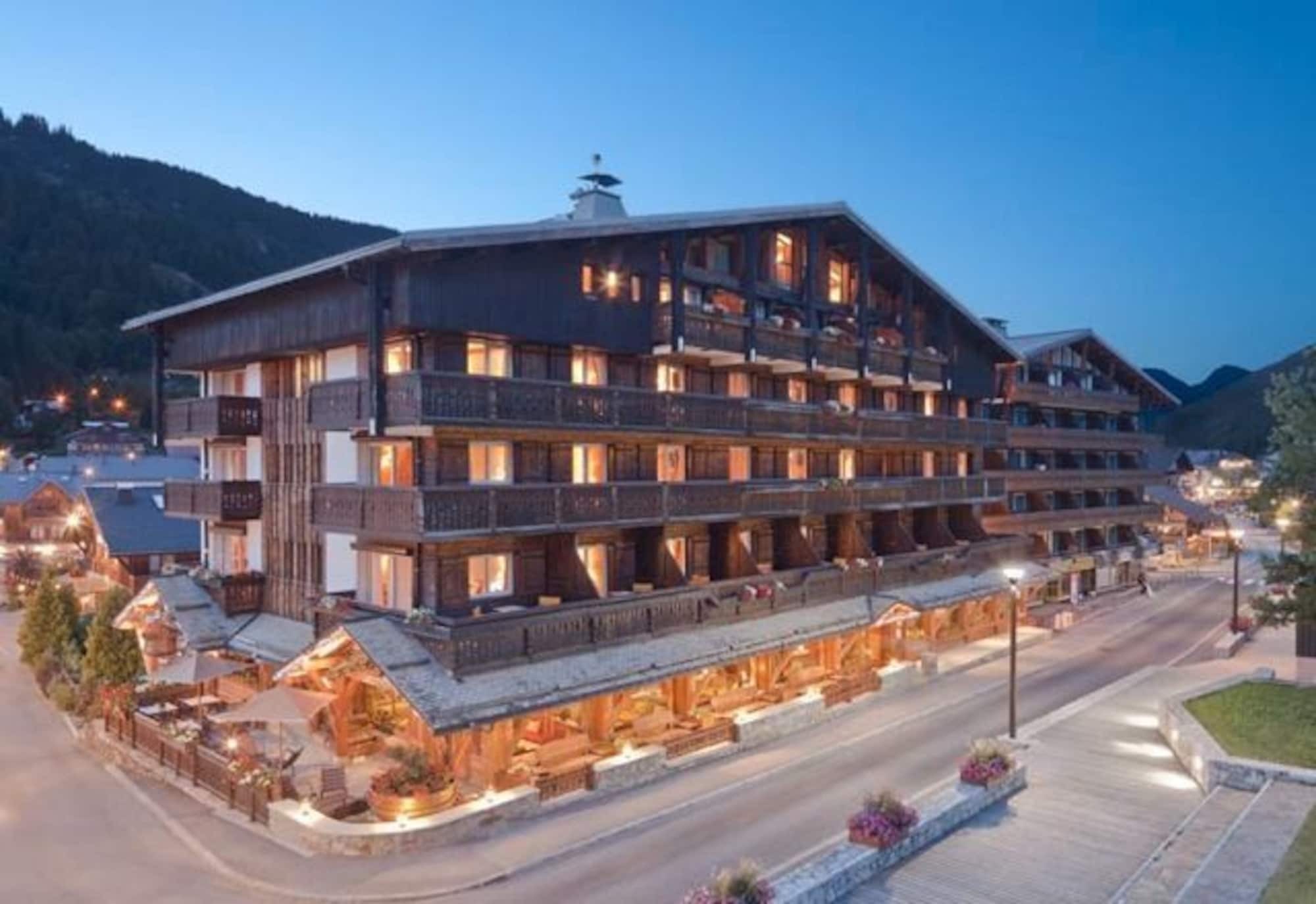 Chalet-Hotel La Marmotte, La Tapiaz & Spa, The Originals Relais Les Gets Eksteriør bilde